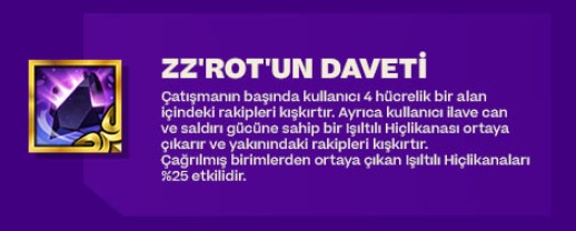 ZZ'Rot'un Daveti