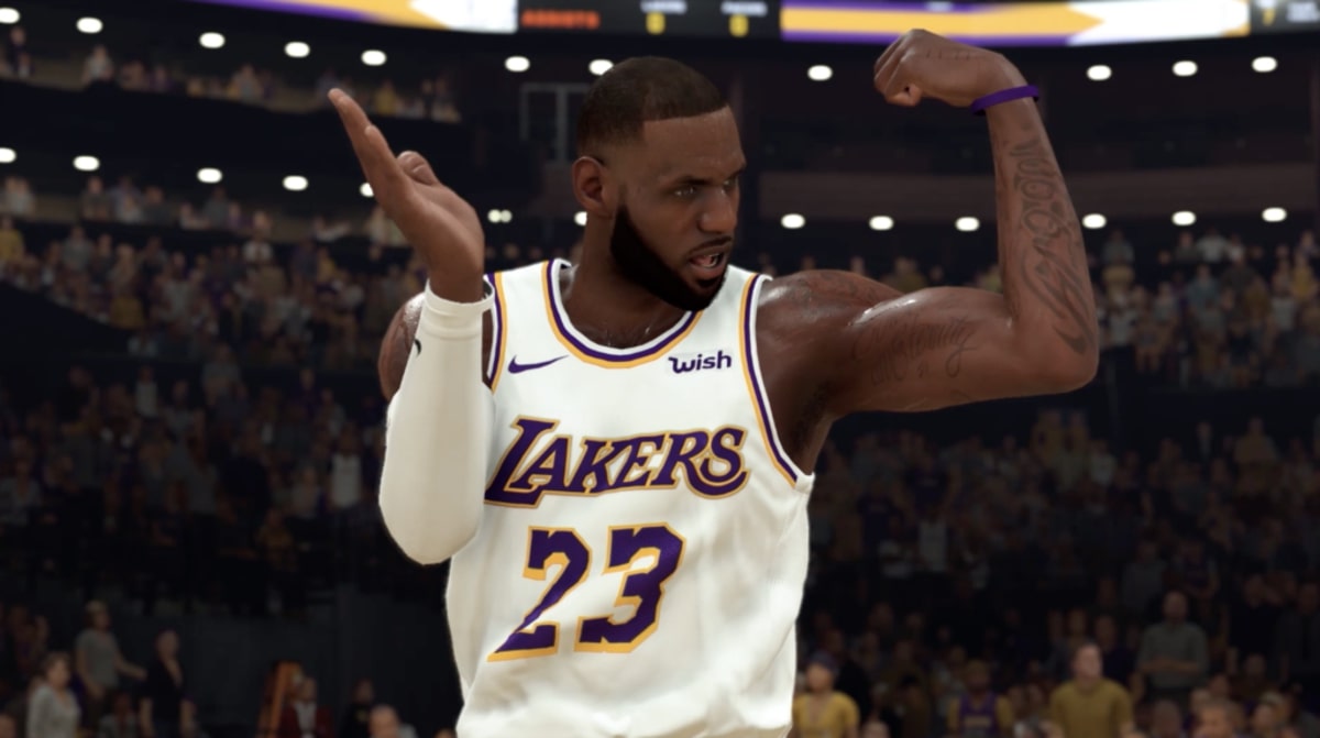 LeBron James NBA 2K22