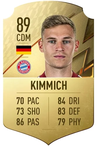 FIFA 22 Joshua Kimmich Ultimate Team Bundesliga