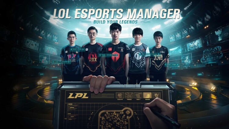 LoL Esports Manager Oyunu Tanıtıldı