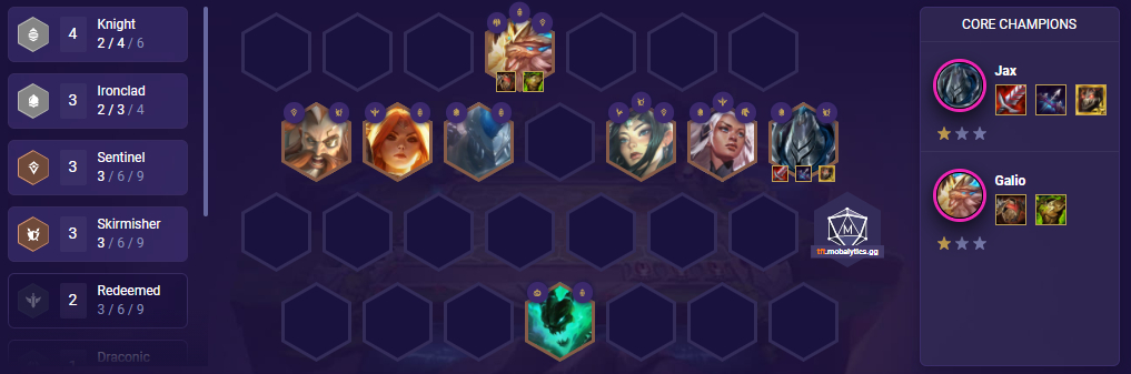 Şövalye - Demirzırhlı Compu Jax Taşıyıcı