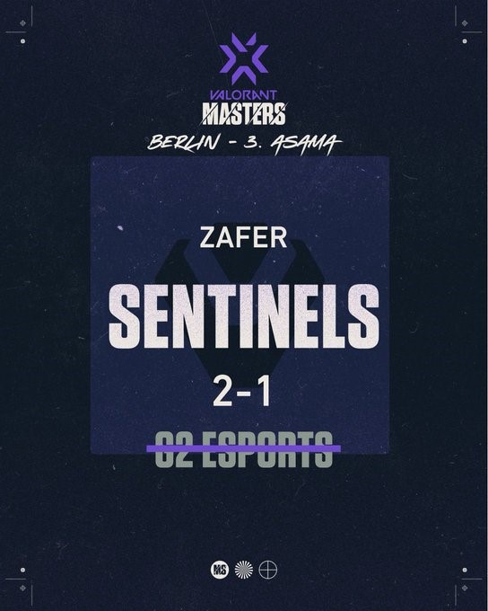 VALORANT Masters Berlin Sentinels vs G2 Esportss