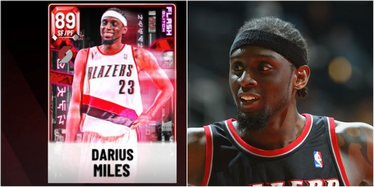 Darius Miles Yakut Ruby Kartı NBA 2K22
