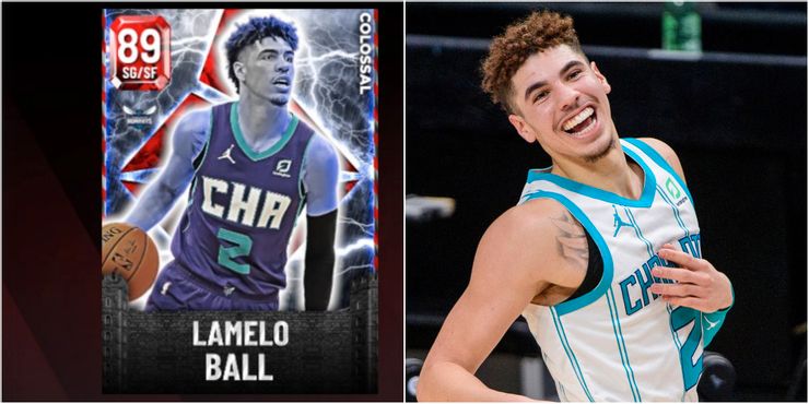 LaMelo Ball Yakut Ruby Kartı NBA 2K22