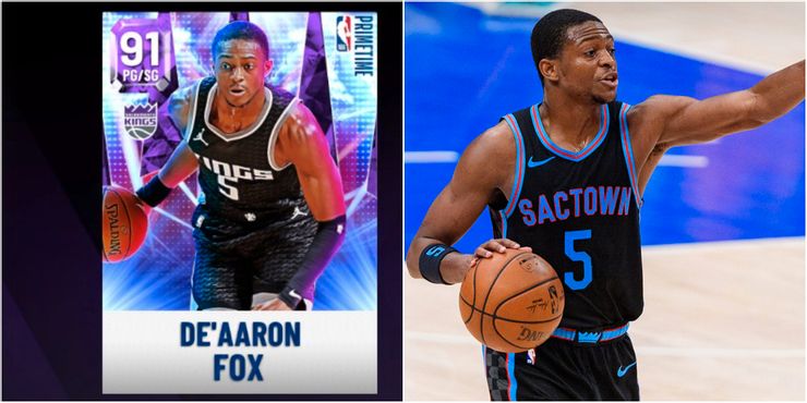 NBA-2K22-DeAaron-Fox-MyTeam-Card