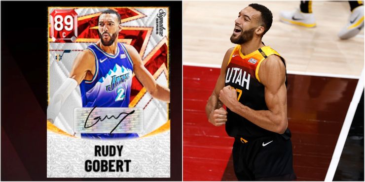 Rudy Gobert Yakut Ruby Kartı NBA 2K22 Top