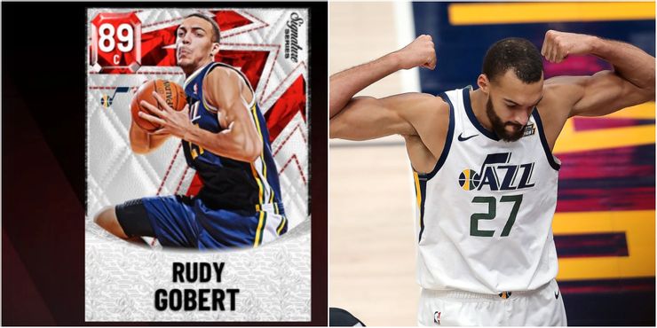 Rudy Gobert Yakut Ruby Kartı NBA 2K22