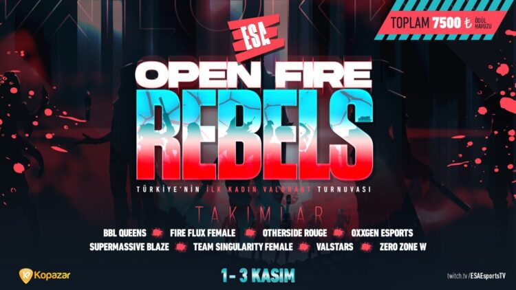 ESA Open Fire Rebels