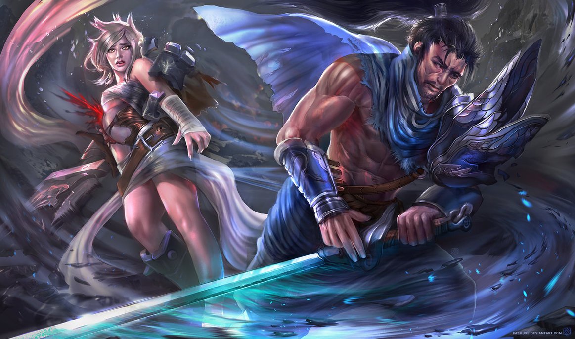 Ahri and Yasuo