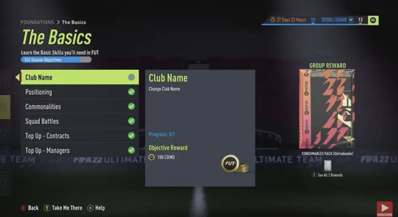 FIFA Ultimate Team Takım Adı Nasıl Değiştirilir