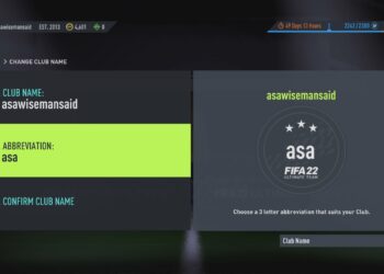 FIFA Ultimate Team’de Takım Adınızdan Memnun Değilseniz Buraya! 2022 Takım Adı Değiştirme