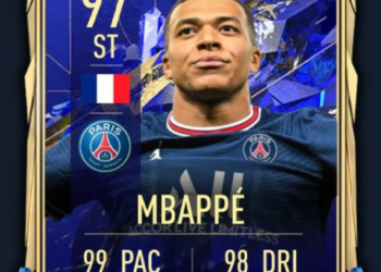 FIFA 22 Mbappe’nin TOTY Kartı Sızdırıldı! En Hızlı Kart Geldi!