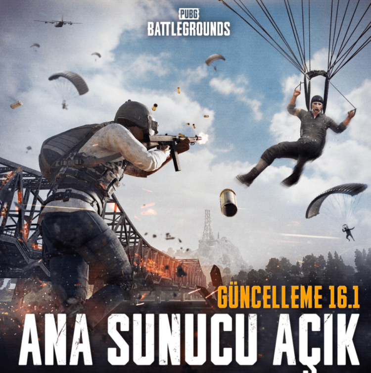 PUBG 16.1 Güncelleme