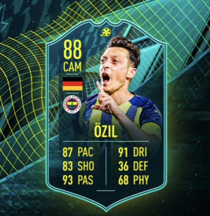 Oyuncu Anları Mesut Özil FIFA 22