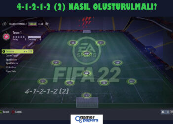 FIFA 22 4-1-2-1-2 (2) FUT En İyi Taktik ve Talimatlar! Kimya Oluşturma