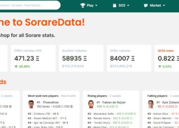 SorareData nasıl giriş yapılır?