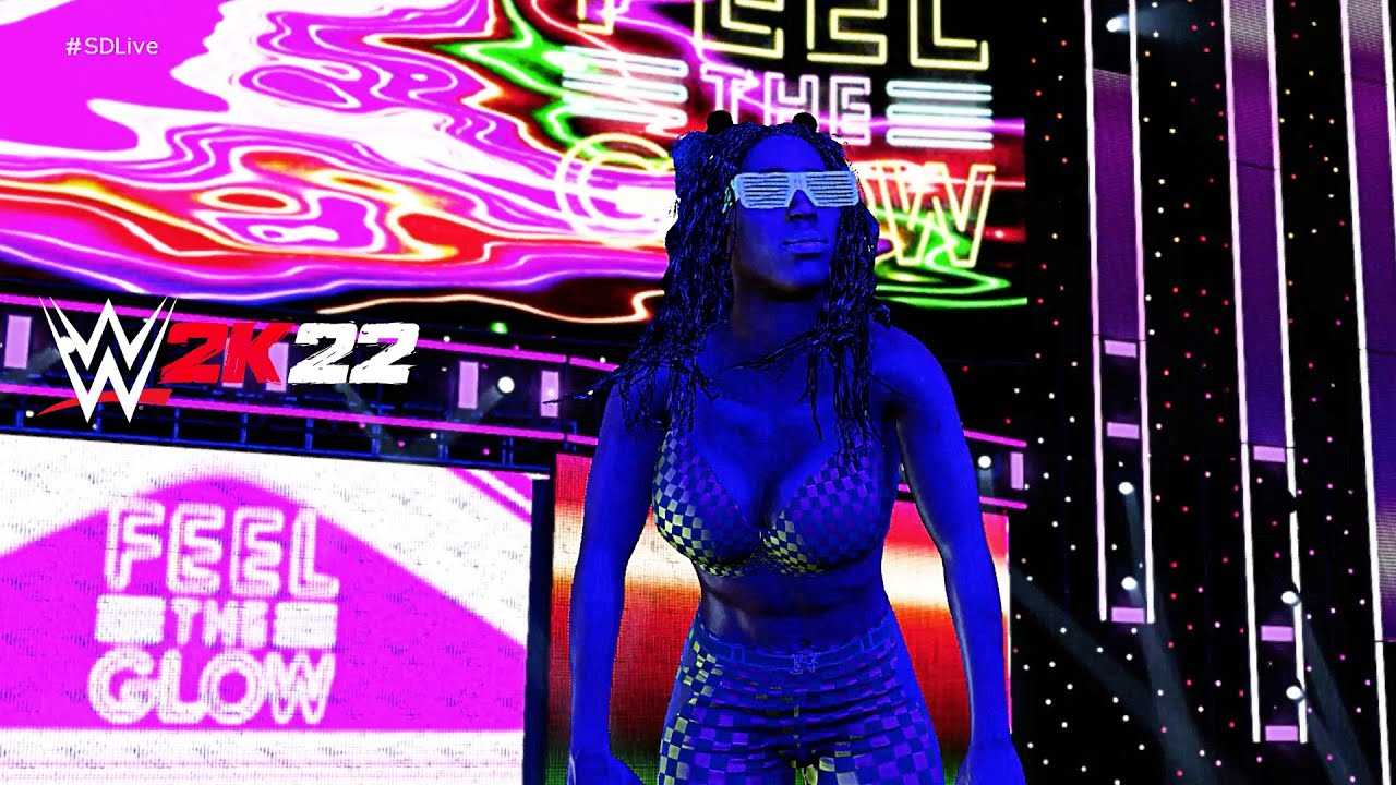 WWE 2K22 Naomi