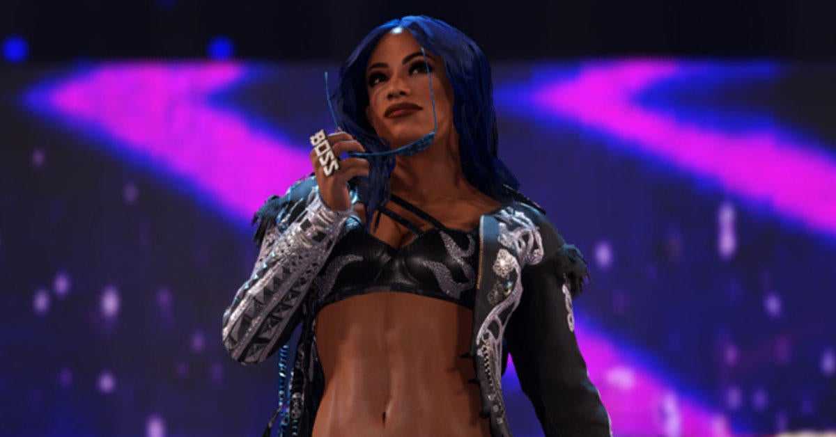 WWE 2K22 Sasha Banks