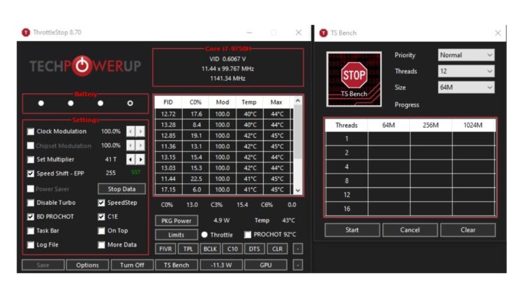 Throttlestop CPU Not Supported Hatası
