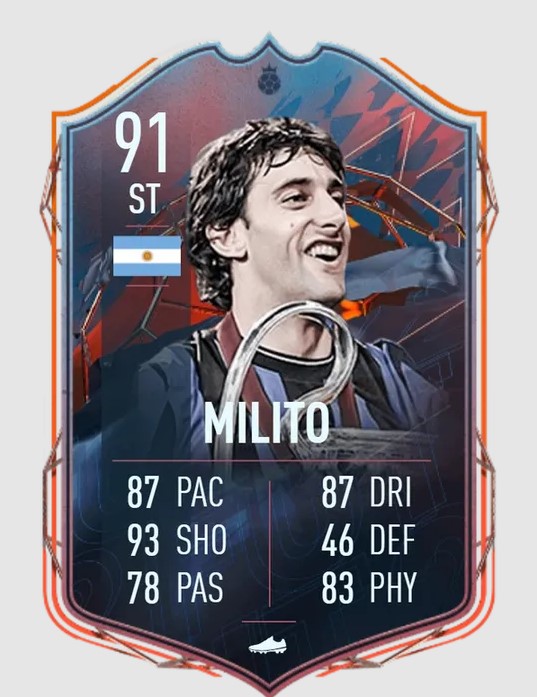 FIFA 22 Fut Kaptan Milito