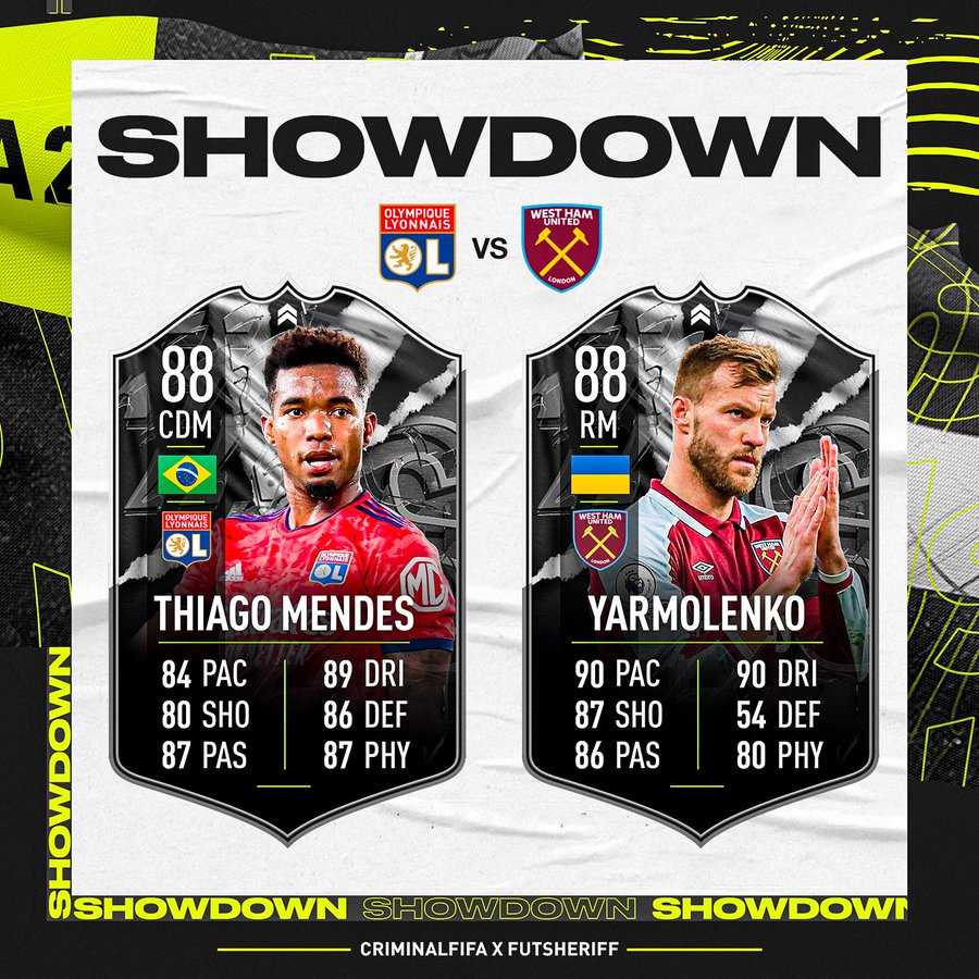 FIFA 22 Showdown KKG'leri Belli Mi? Sızdırılan Oyuncular!