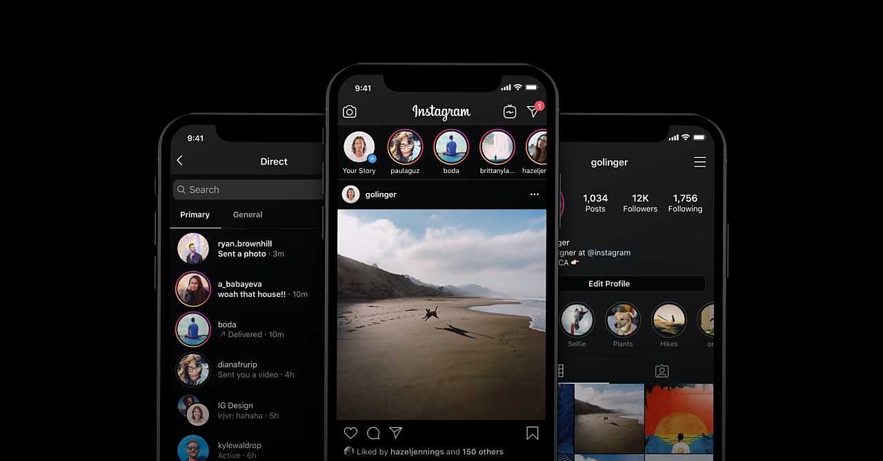 Instagram Koyu Tema Iphone 2022