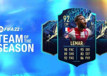 FIFA 22 Thomas Lemar TOTS SBC