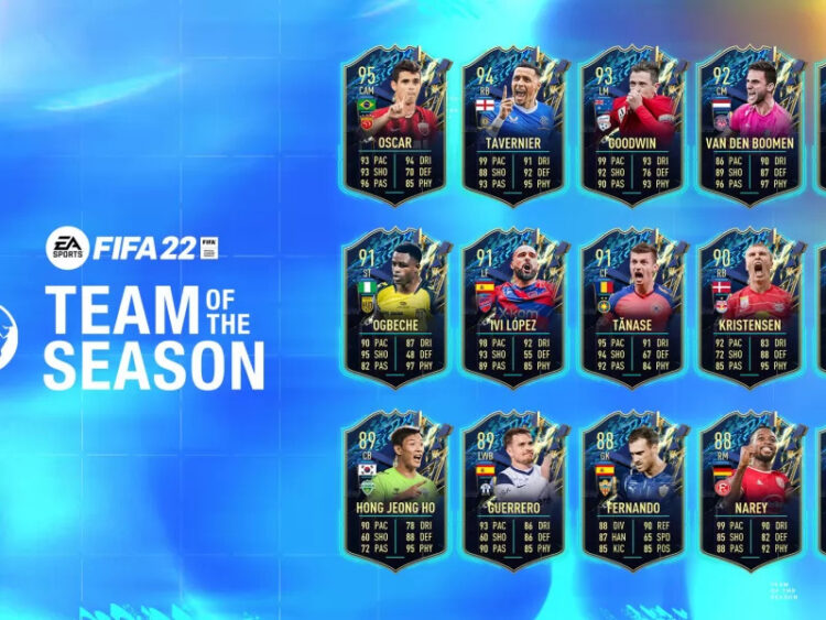 FIFA 22 Rest of World TOTS Oyuncu Kadrosu