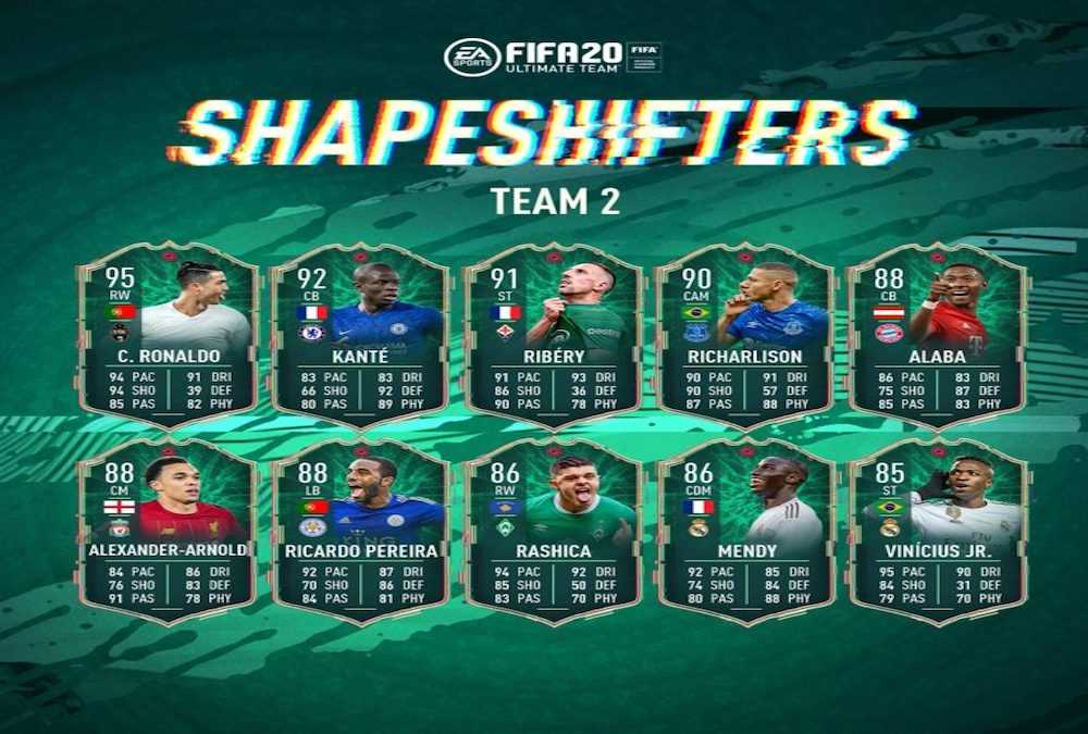 FIFA 22 Shapeshifters Promosu Oyuncuları