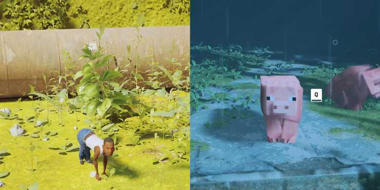 GTA: San Andreas Ve Minecraft