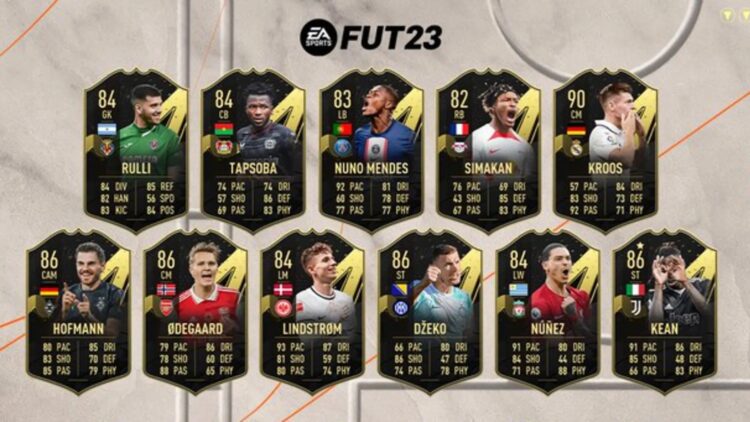 FIFA 23 86+ TOTW Yükseltmesi SBC En Ucuz Tamamla!