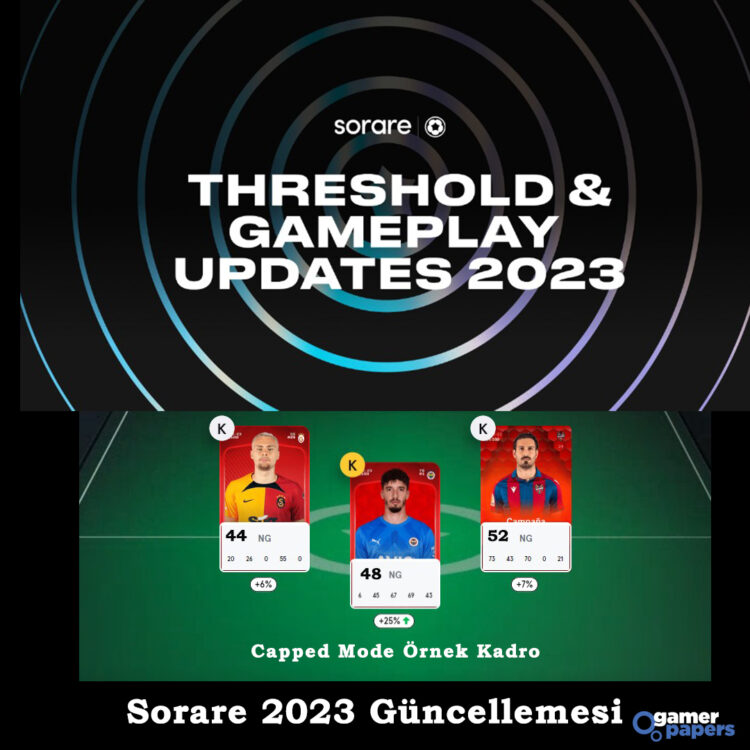 Sorare 2023 Güncellemsi Yeni ETH Eşiği ve Capped Mode