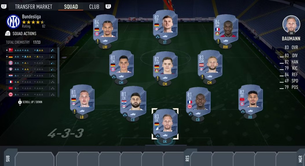 FIFA 23 Ultimate Team Bundesliga Ortalam Kadro Önerileri