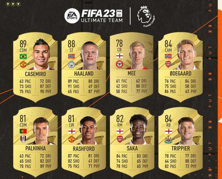 FIFA 23 Premier League POTM Kasım/Aralık Adayları