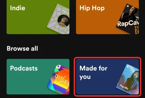Spotify blend oluşturma