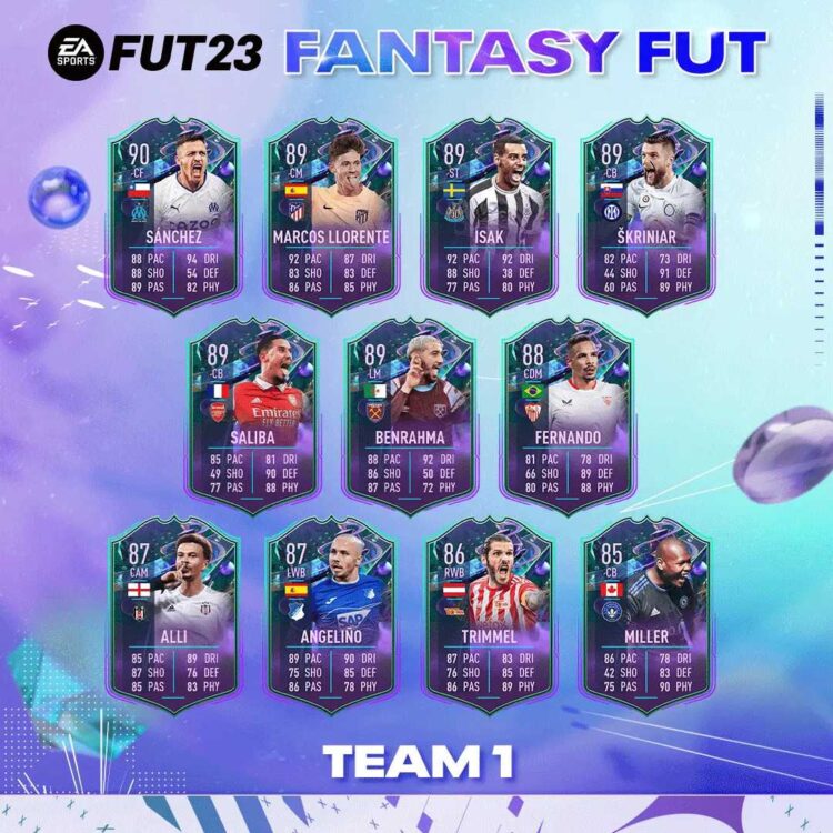 FIFA 23 Fantasy FUT Takım 2 Çıkış Tarihi