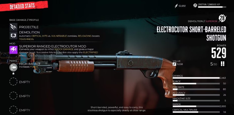 Dead Island 2 Shotgun Silahı Nasıl?