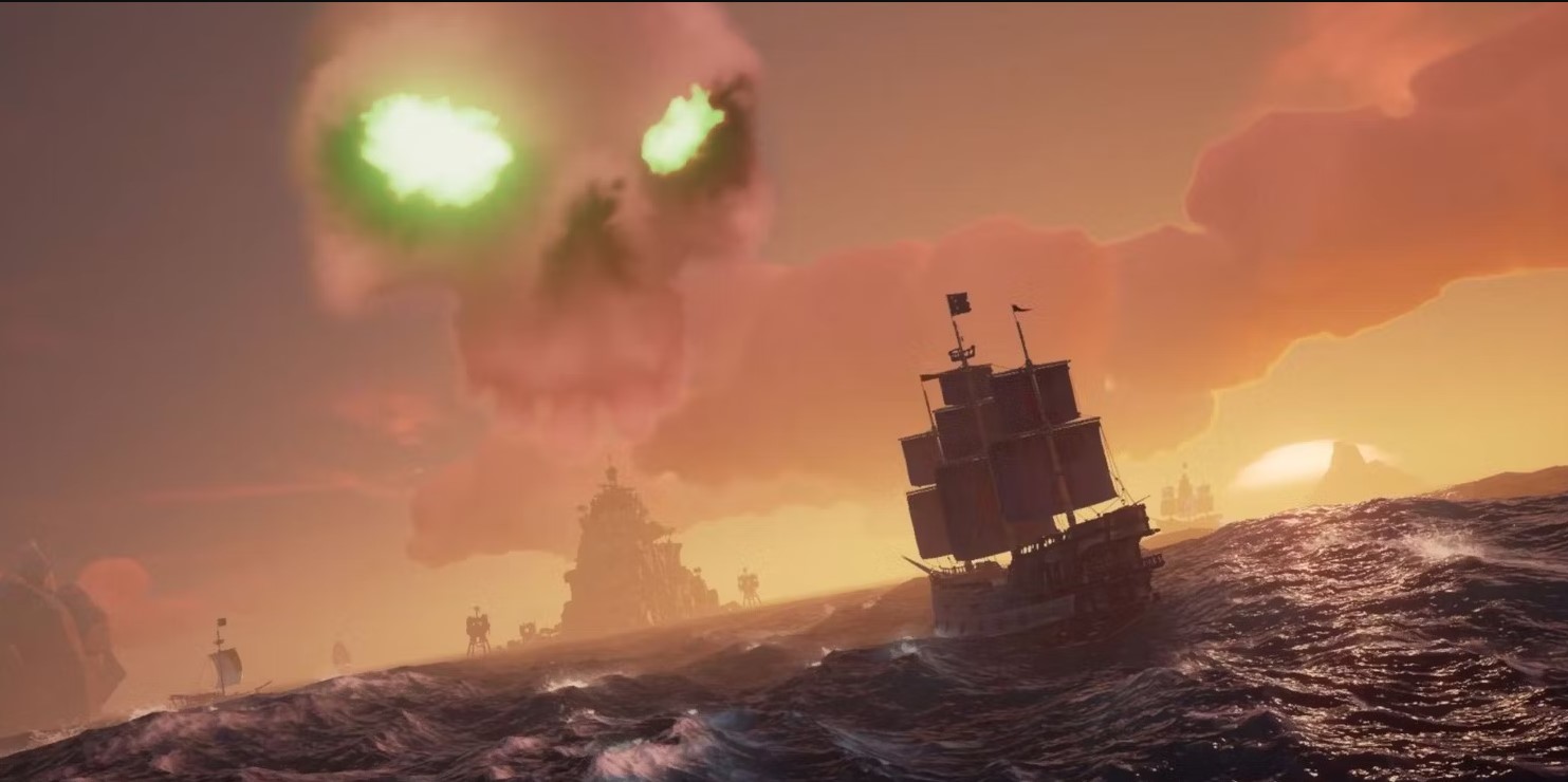 Sea of Thieves Altın için İskelet ile Savaş