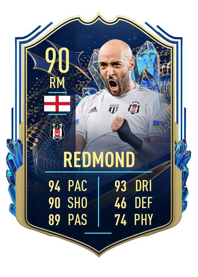 FIFA 23 Süper Lig TOTS Oyuncuları Nathan Redmond