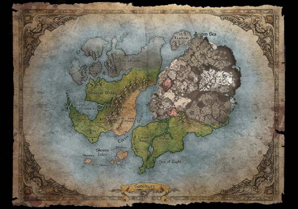 Diablo 4 A New Saga Sanctuary Nasıl Olacak