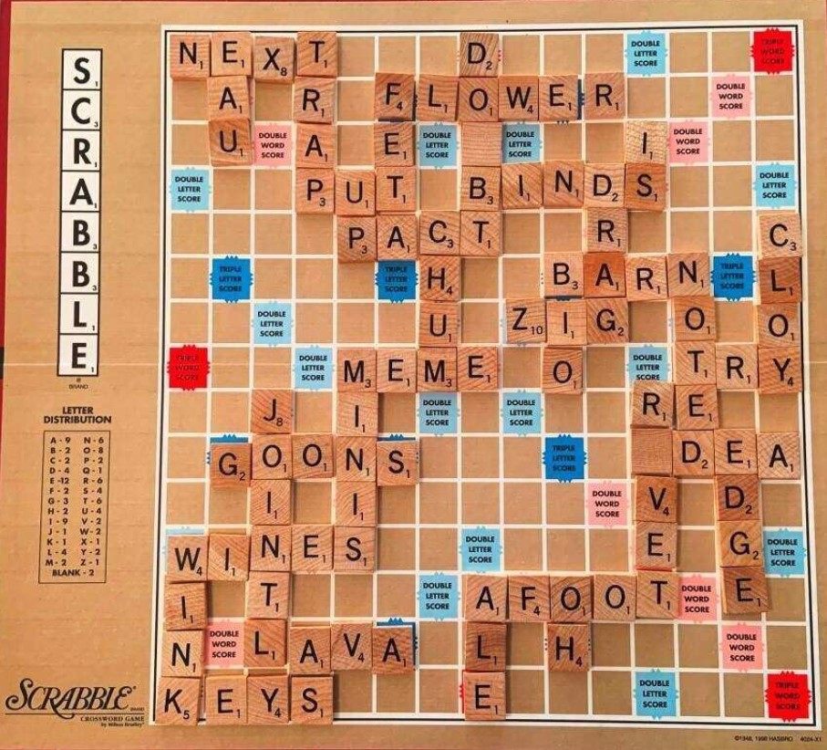 Evde Oynanacak Oyunlar Scrabble