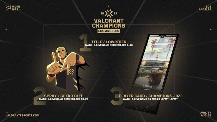 VCT 2023 dropları nasıl alınır?