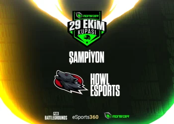 MONSTER PUBG: BATTLEGROUNDS 29 Ekim Kupası Şampiyonu HOWL!