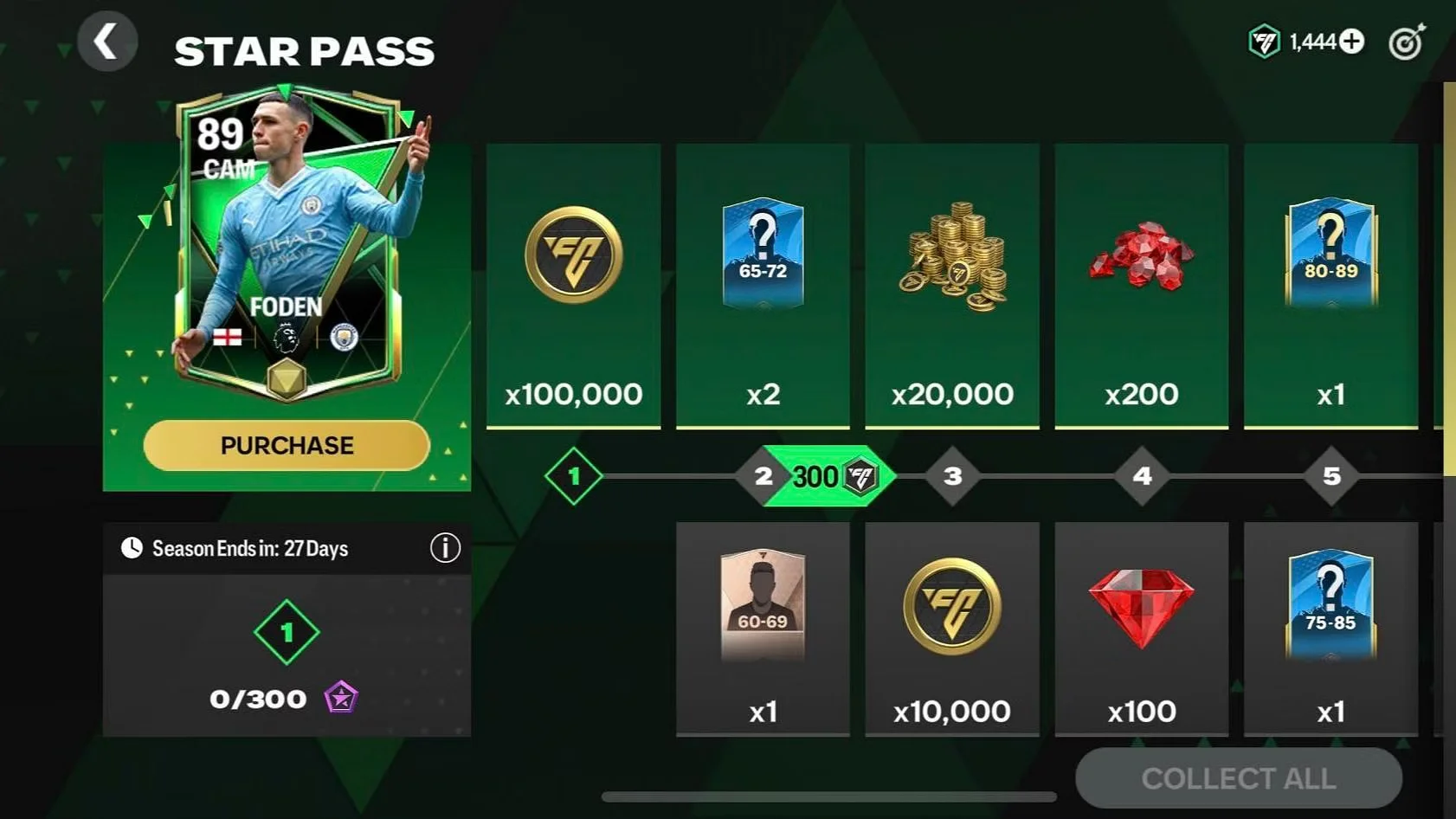 EA FC Mobile Star Pass 2: Ödülleri