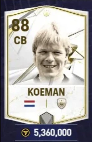 FC 24 Mobile Ronald Koeman Stoper