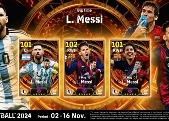 Lionel Messi Efootball 2024 İçerikleri