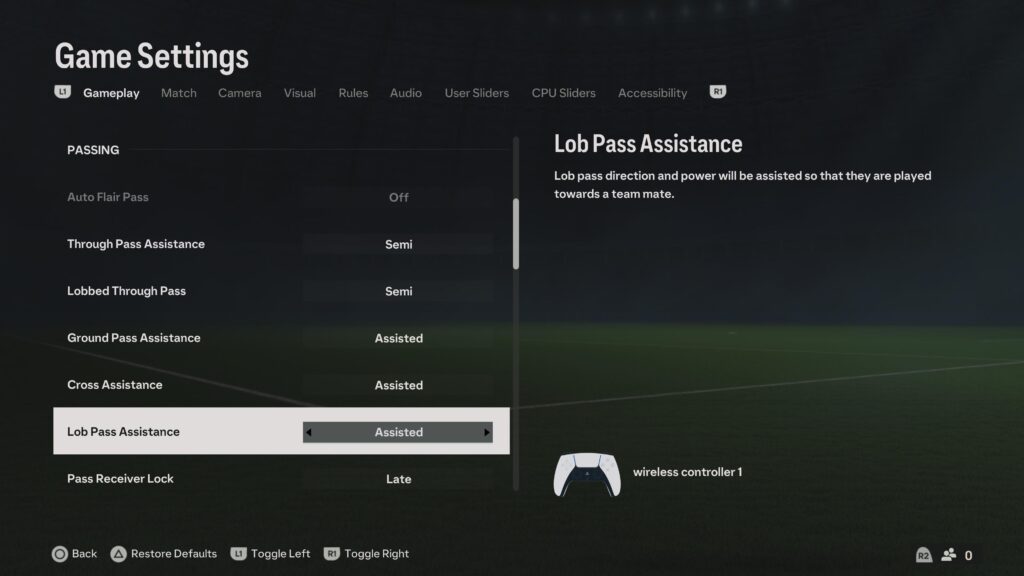 EA FC 24 Pas Ayarları 2024