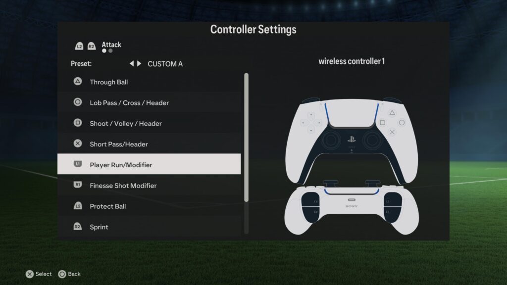 EA FC 24 Kol Ayarları Atak