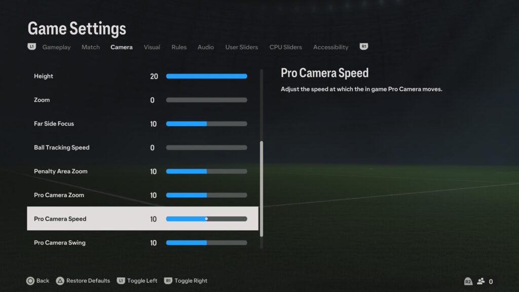 FC 24 Kamera Ayarları Tüm Detay