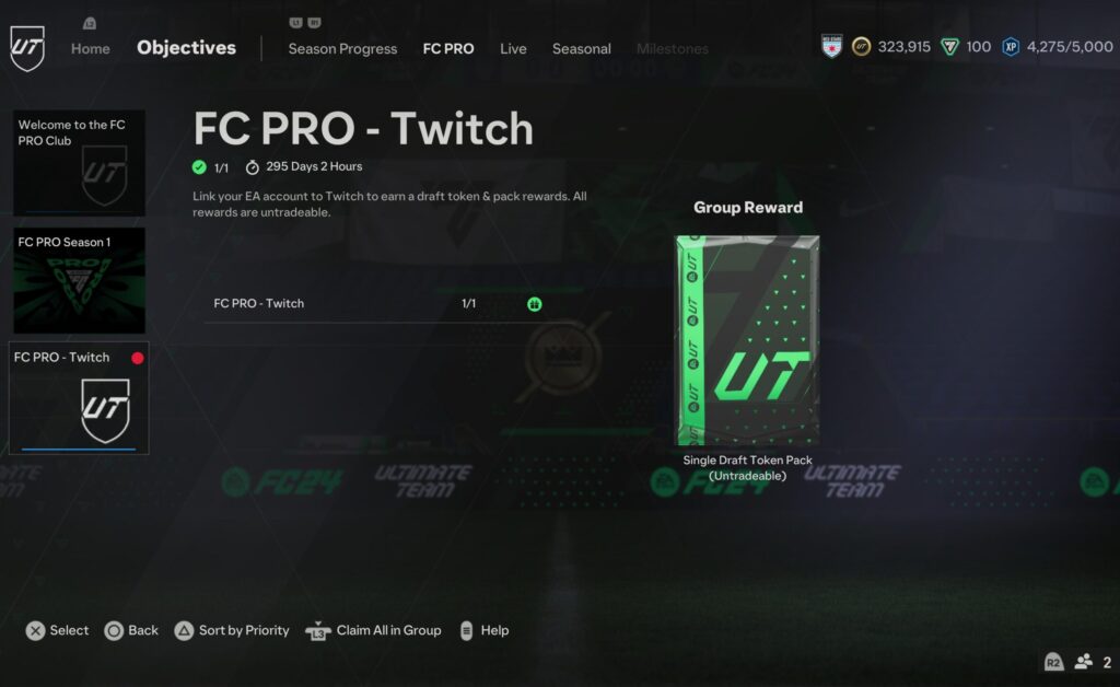 EA FC 24 Ultimate Team Twitch Bağlama Görevi Nasıl Yapılır?